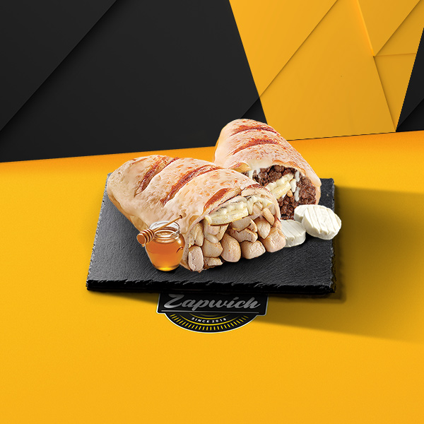 Chèvre miel - Nos Zapwichs | Zapwich