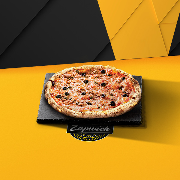 Méditéranéenne - Nos Pizzas | Zapwich