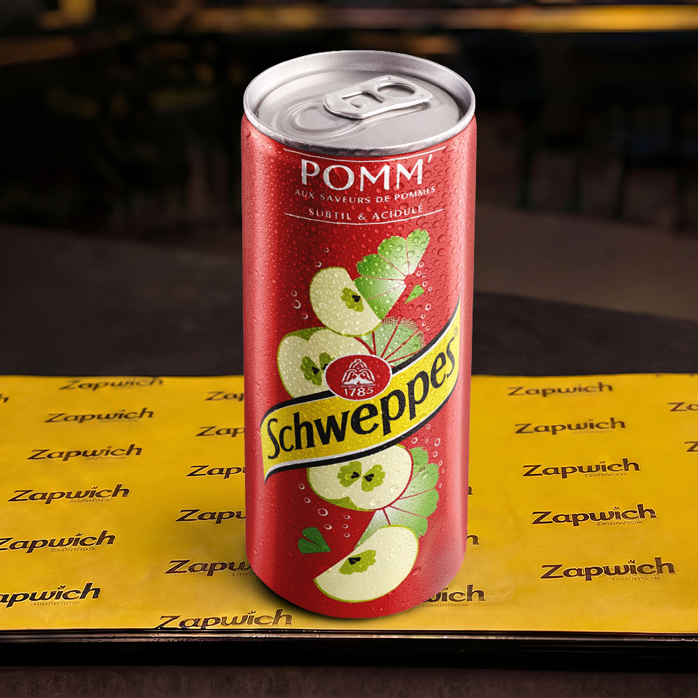 Schweppes pomme - Nos Boissons & Desserts | Zapwich